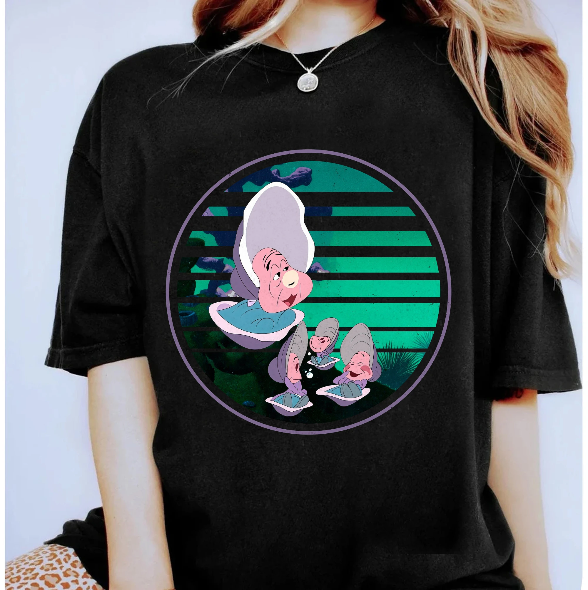 

Ретро и изобретенные рубашки Young Baby Oyster Disney «Алиса в стране чудес», семейные рубашки Disneyland, футболки Walt Disney World