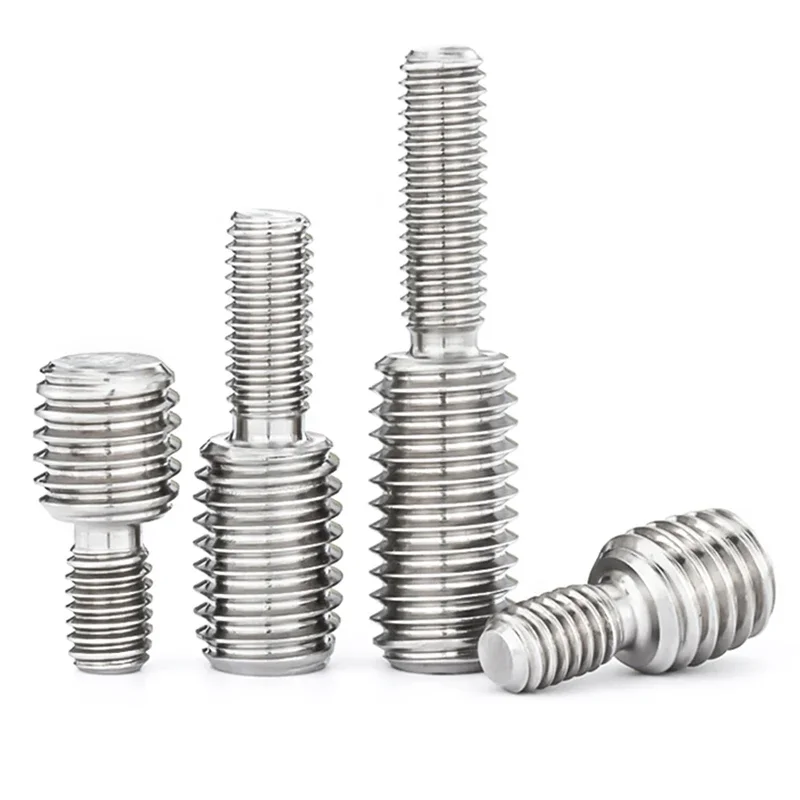 M4 M5 M6 M8 M10 M12 M16 M20 Conversion Screw Stainless Steel Metric Thread Double-end Converter Reducing Bolt For Camera Adapter