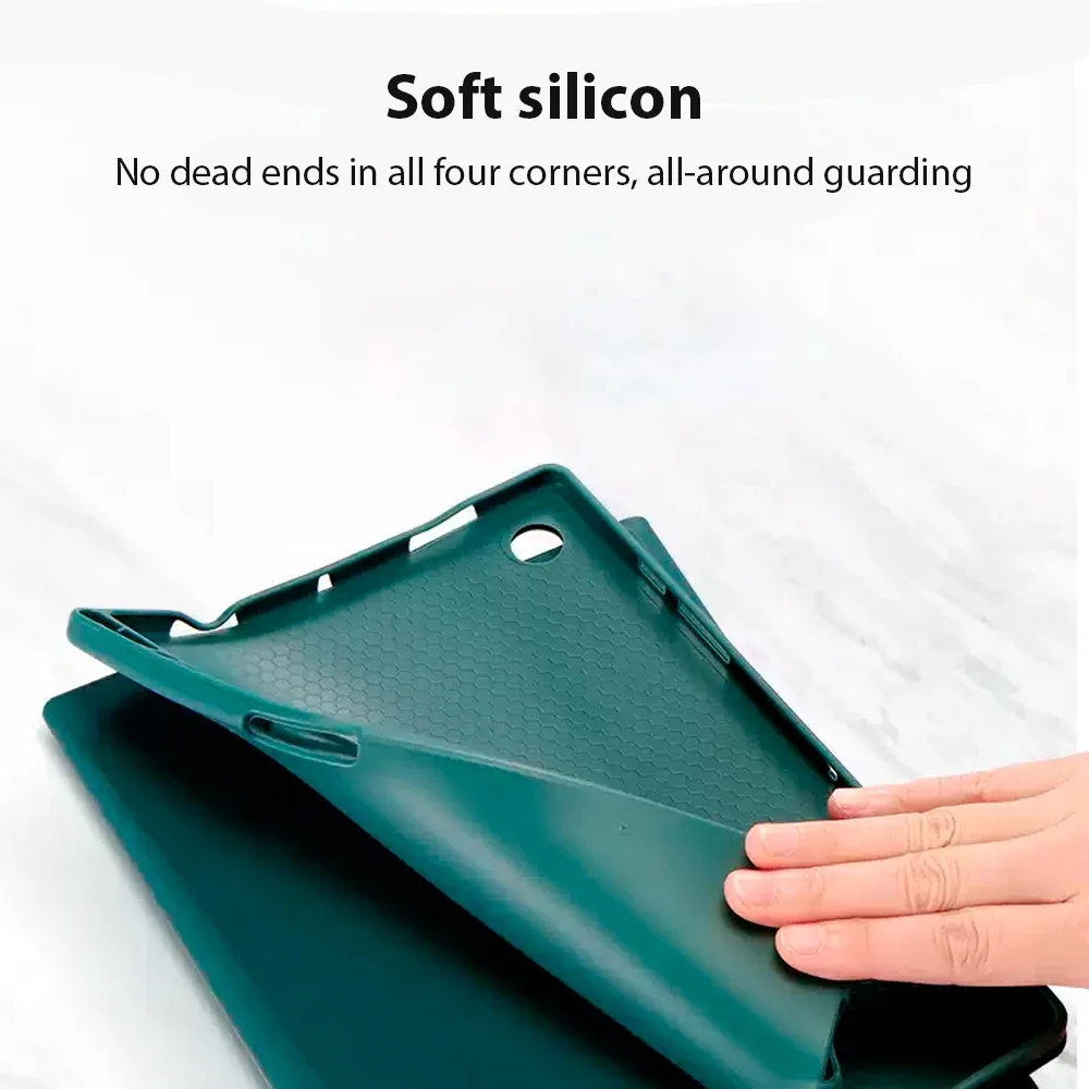 Nowa Klawiatura z Etui i Myszka do Samsung Galaxy Tab S6 Lite A7 10.4 A8 10.5 A9+ S7 8 9 11FE Plus 12.4 A7 Lite A9 8.7 S8 S9 Ultra 14.6 — zdjęcie 5