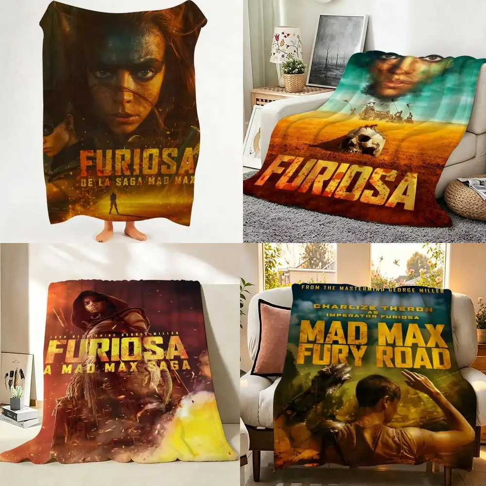 Movie M-Mad M-Max Throw Flannel Throw Blanket Suitable for Sofa、Living Room、Bedroom