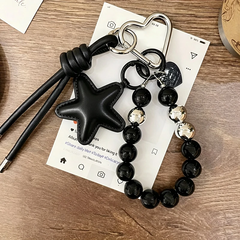 New Cartoon Personalized Keychain Bag Pendant Series Star Shaped Bag Hanging Charm Decoration For Gift