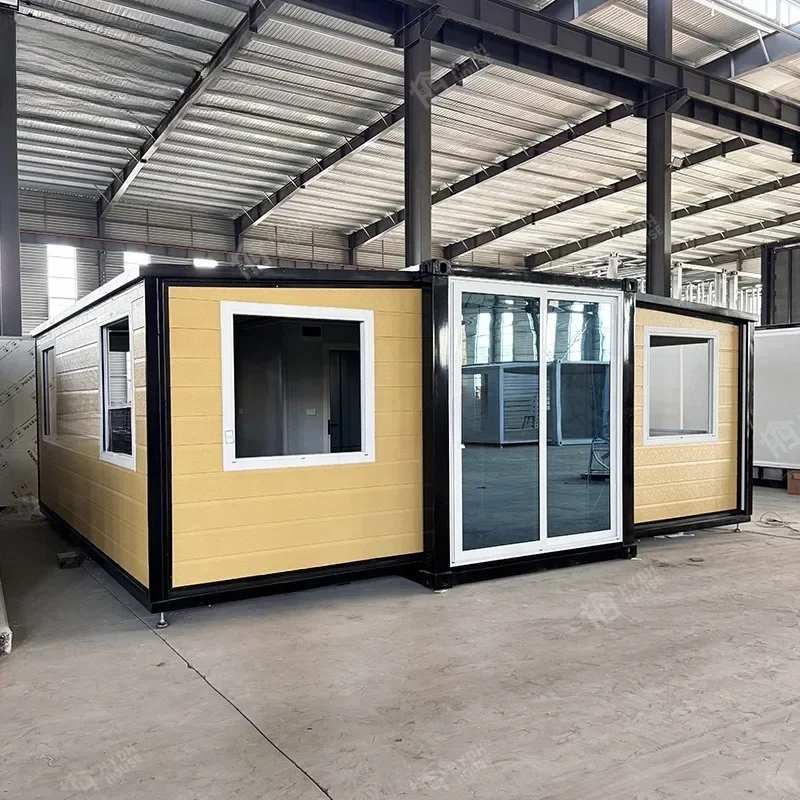 Expandable Design Sustainable Galvanized Steel Frame Custom House Trailer Houses with Facilities