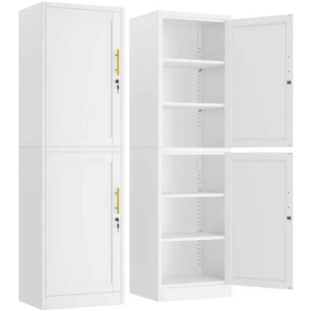 Metallspind, hoher, schmaler Aufbewahrungsschrank, 67-H-Verriegelungswerkzeug, Aktenschränke, Snack-Spind-Organizer für Schule, Klassenzimmer, Schlafzimmer, Gy