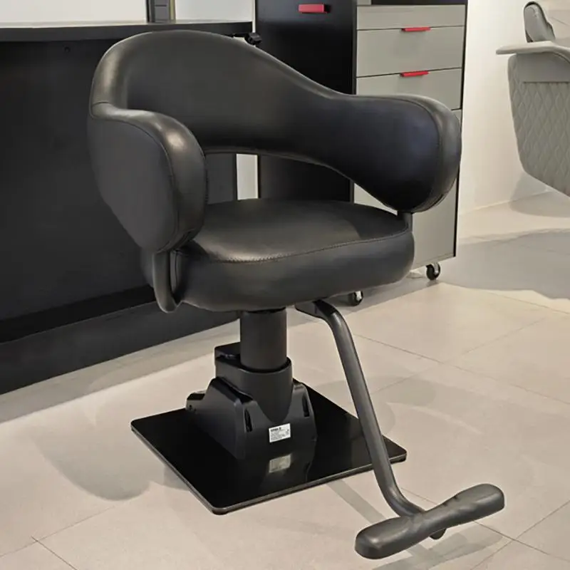 Hair Salon Special Electric Haircut Barber Shop Chair Can Be Rotated And Lifted Hair Salon Chair Simple Stool