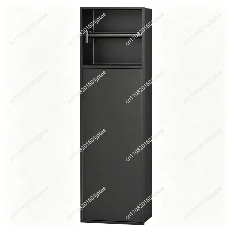 304 Stainless Steel Niche Toilet Hidden Toilet Brush Niche Embedded Tissue Box Concealed Niche