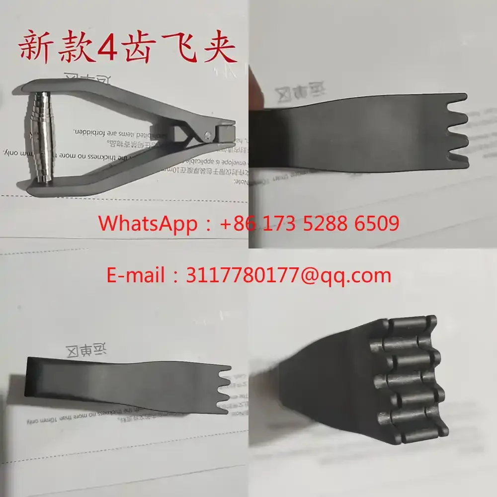 

WAP01 Alpha Badminton Machine Stringing Clamp Mini Flying Clamp Badminton Tools Four Tooth Mini Good Comfortable Accessories