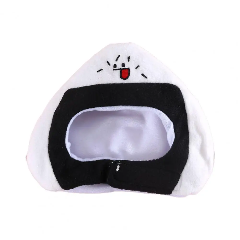 Stylish  Cat Hat Soft Cartoon Sushi Shape Pet Dog Cat Headgear Fastener Tape Cotton Pet Hat Pet Supplies