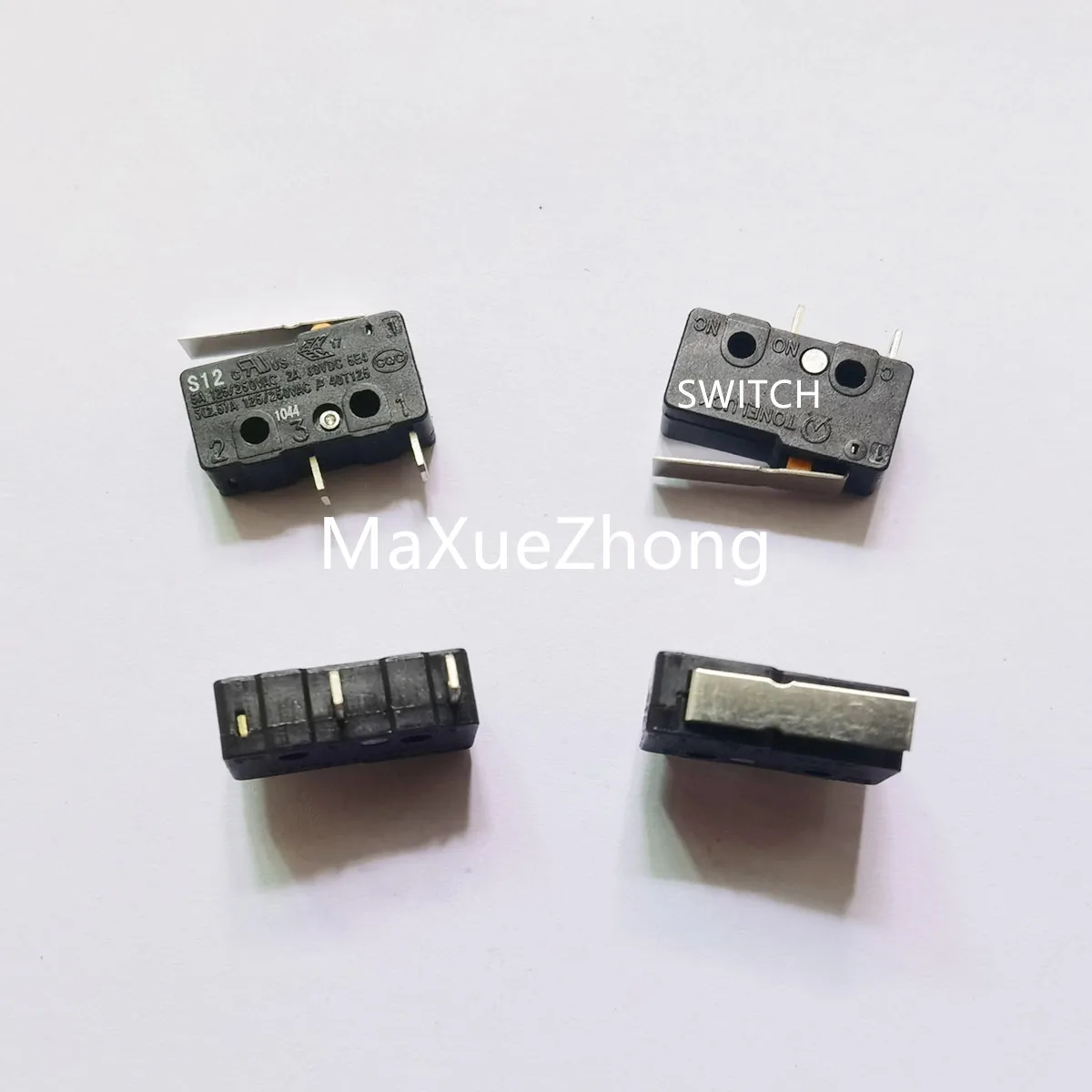 

Original new 100% gas stove accessories micro motion press touch switch S12 5A 125/250VAC