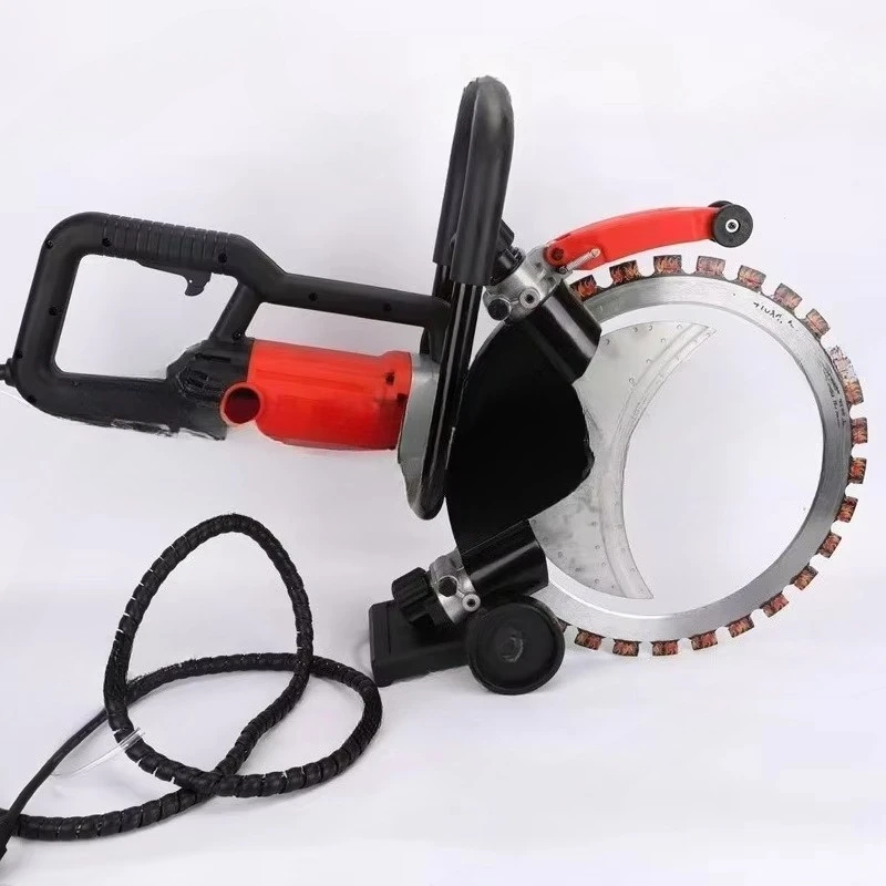Wall Chaser for Water & Electricity Installation, Concrete Stone Wall Cutting Machine, Ring Saw with 410mm Saw Blade