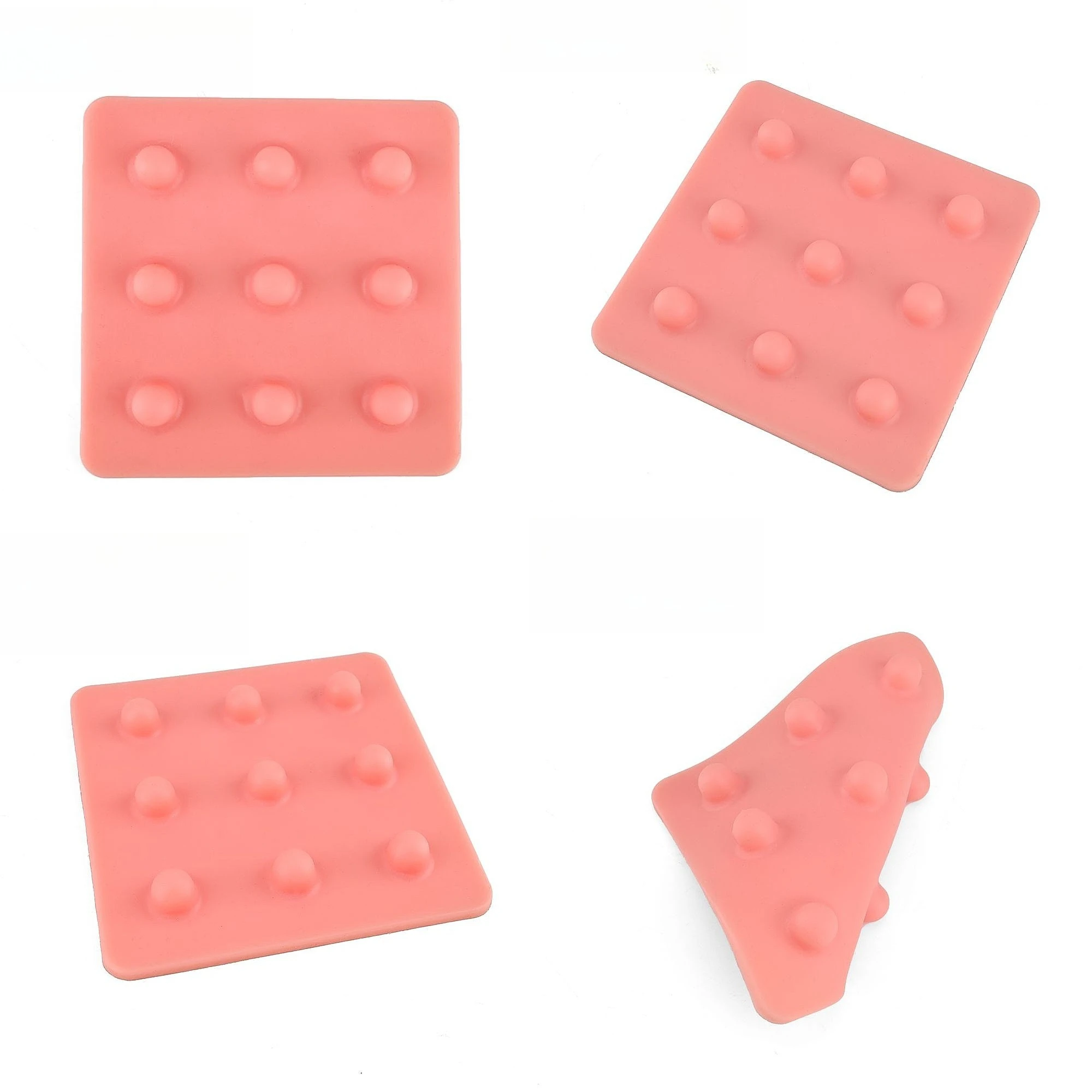 Medeasy Laparoscopic Simulator Silicone Suture Pad for Abdominal Training, Cutting, and Peeling