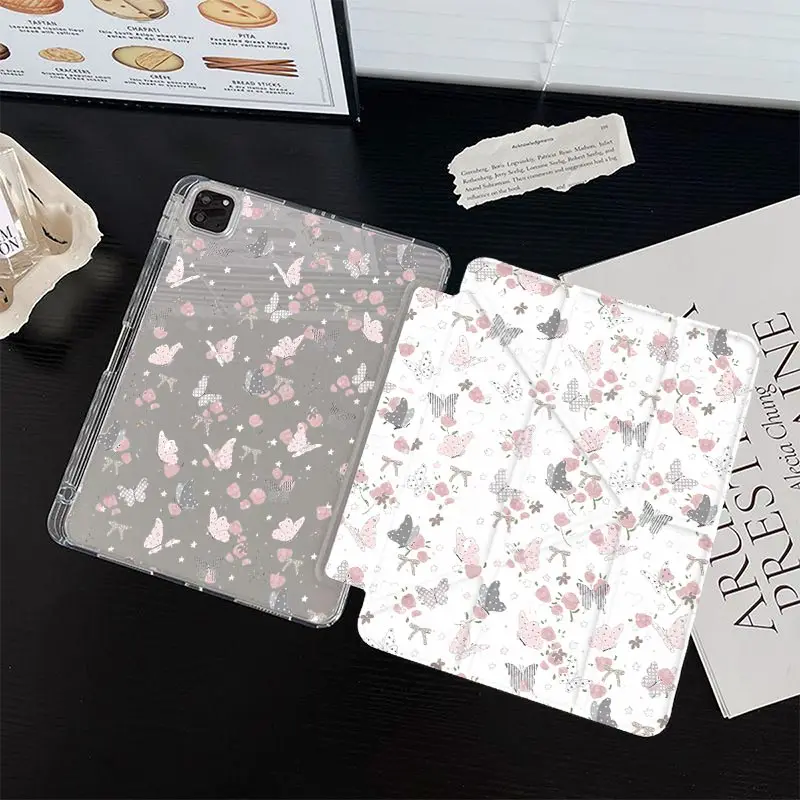 Y-Shape 3 Fold Protective Case For iPad10.2 7/8/9th 4/5 10.9 IPad Mini6 8.3 air3 10.5 Pro 11 2020 iPad A16 2025 11th Air11/13