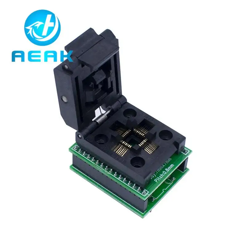 

QFP32 TO DIP32 Yamaichi IC Programmer Adapter Test Burn-in Socket 0.8mm Pitch for QFP32/TQFP32/FQFP32/PQFP32 Package