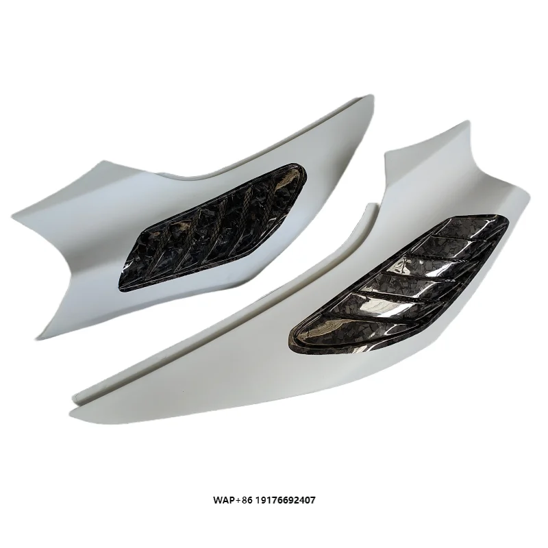 

for Upgrading the McLaren 720S to a Semi Carbon Forged V-style Fender Carbon Fiber Vent Car Body Kit