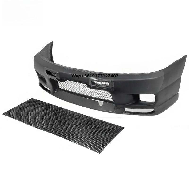 

Nismo Style Half Carbon Front Bumper for 1995-1998 R33 GTR