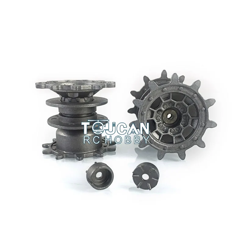 

HengLong 1/16 German Leopard2A6 RC Tank 3889 Metal Sprockets Driving Wheels TH00429