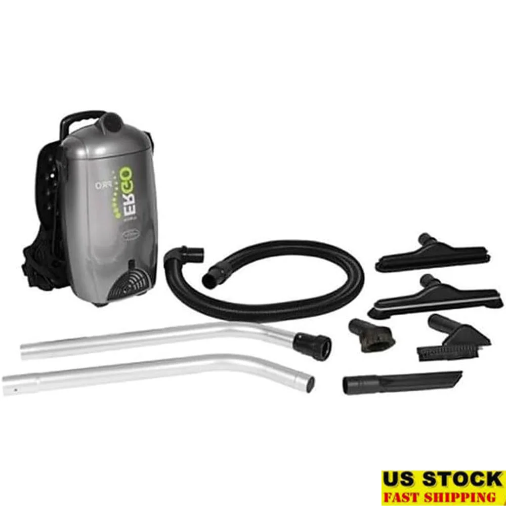 Krachtige rugzakstofzuiger HEPA-filter Lichtgewicht draagbaar ontwerp Stil Commercieel gebruik Inclusief gereedschap 106 CFM