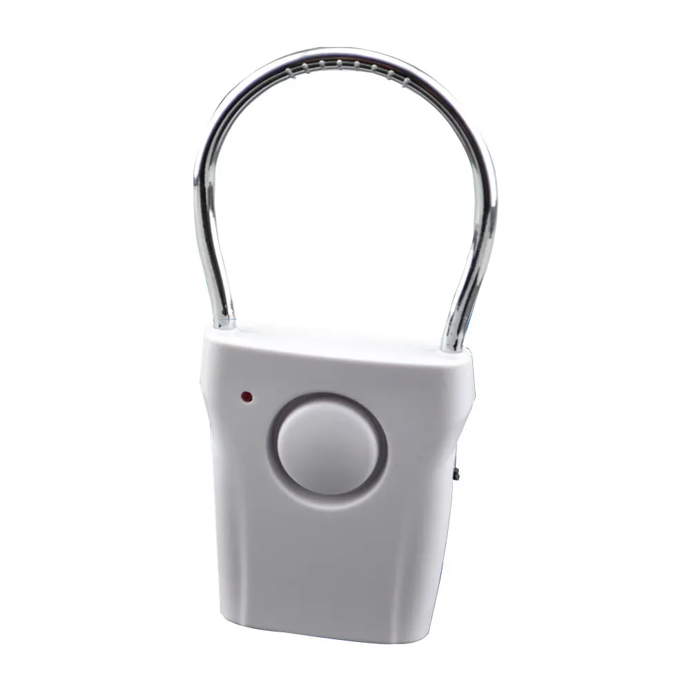 เซ็นเซอร์กันขโมยแบบสั่น120dB กันขโมยประตูความปลอดภัยในบ้านภายในอาคารมือจับหน้าต่างสัญญาณเตือนกันขโมยสำหรับธุรกิจร้านค้าในโรงแรม