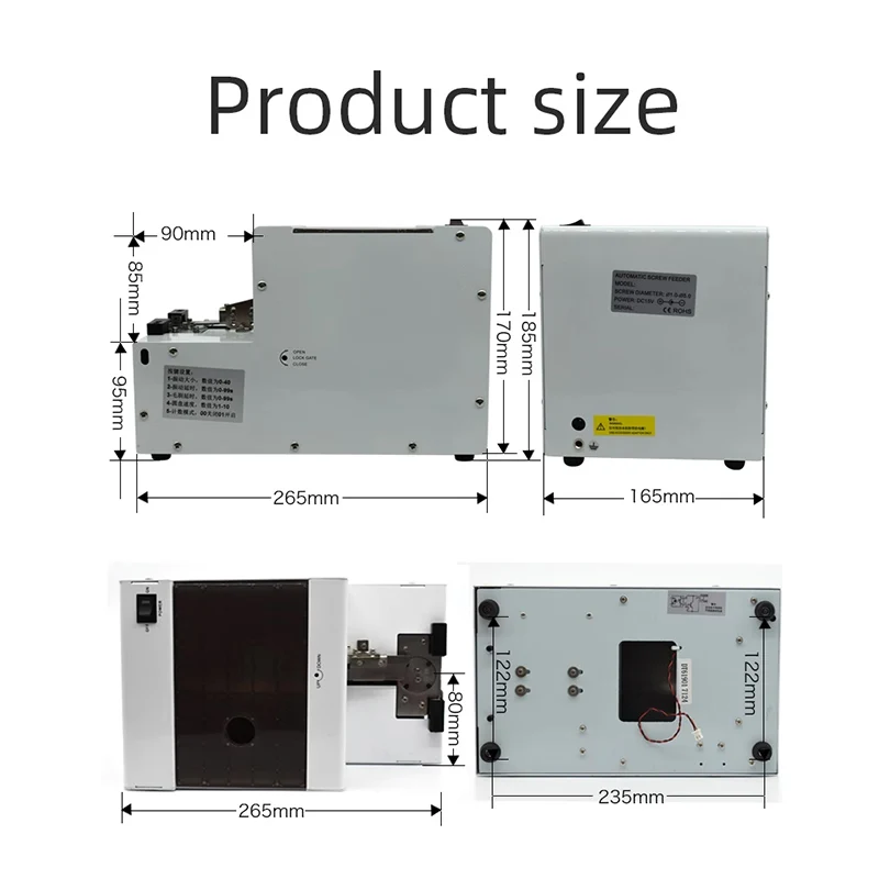 220V Fully Automatic Screw Arrangement Machine M1-M5 Screw Feeder Machine Screw Arrangement Hand-held Feeding Machine