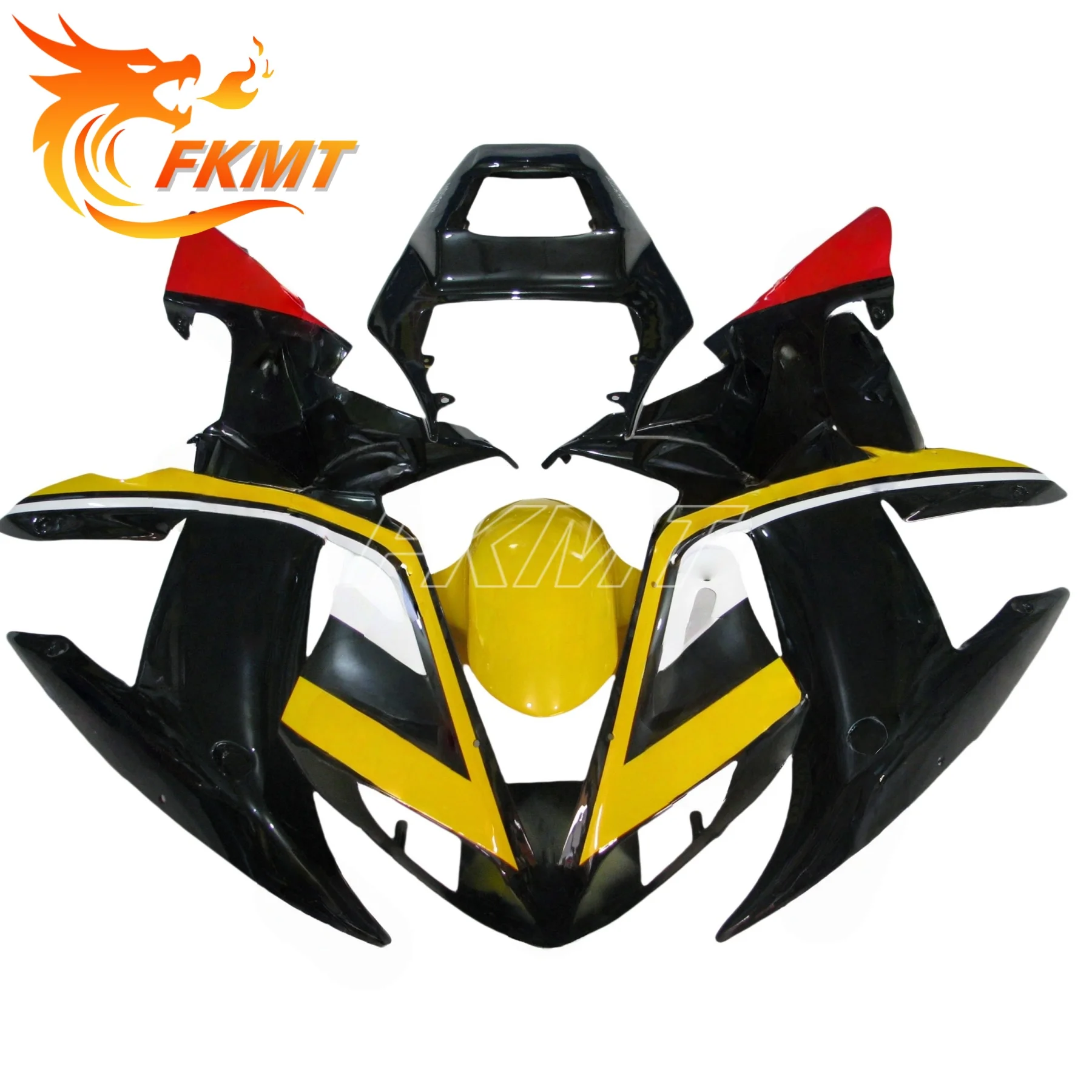 

Full Cover ABS Motorcycle Fairing Kit for YZFR1 2003 2002 YZF-R1 Sticker Blue Fairings YZF R1 02 03 Customized Molding Bodyframe