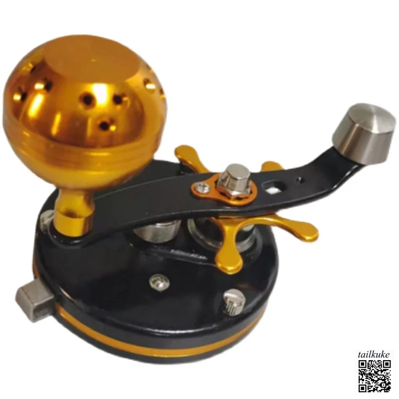 my9000-drum-accessories-visual-anchor-fish-wheel-10000-clutch-assembly-12000-black-gold-version-anchor-fish-special