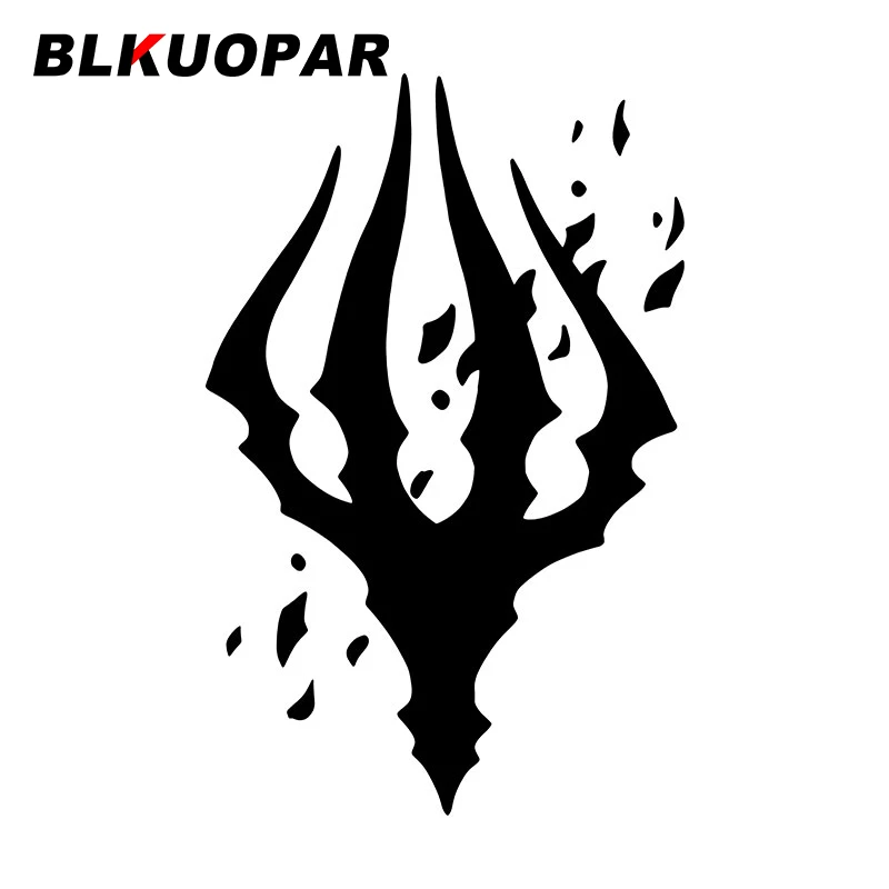 BLKUOPAR Hollow Knight King's Brand Car Stickers Game Decals Personality Silhouette Waterproof Refrigerator Helmet Accessories