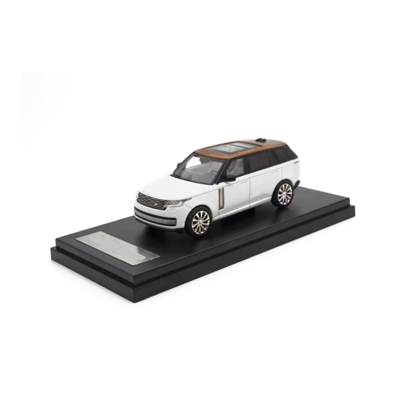 LCD Skala 1:64 Honor Genesis Edition Pojazd terenowy Czarno-biały Model samochodu ze stopu Kolekcja dziecięca Zabawka Prezent