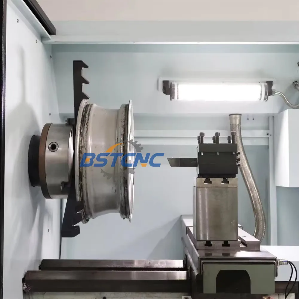 BST HRC24 Bubut Perbaikan Roda Horisontal Cnc Hine