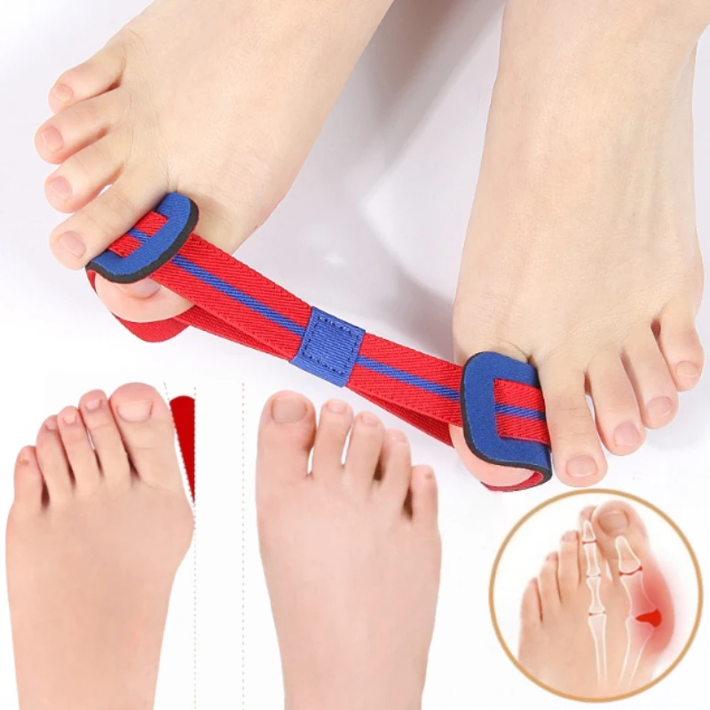 Hallux Valgus Corrector Belt RecoveryTraining Exerciser Strap Toe Separator Bunion Relief Exercise Tool Bunion Corrector Strap
