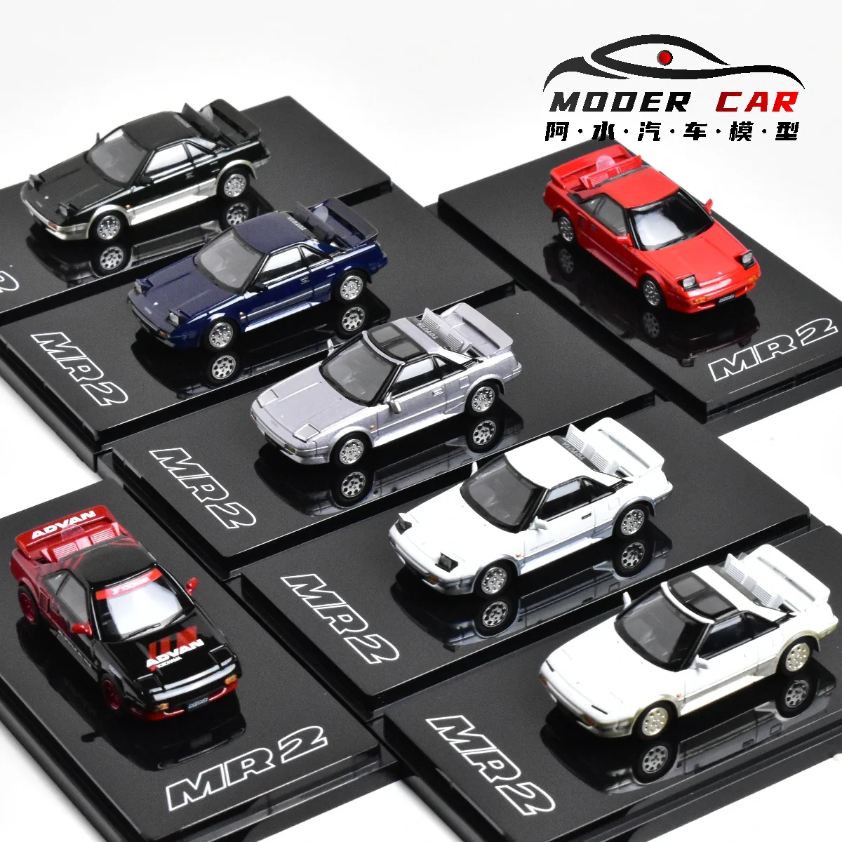 hobby-mr2ダイキャストモデルカー、1-64、日本