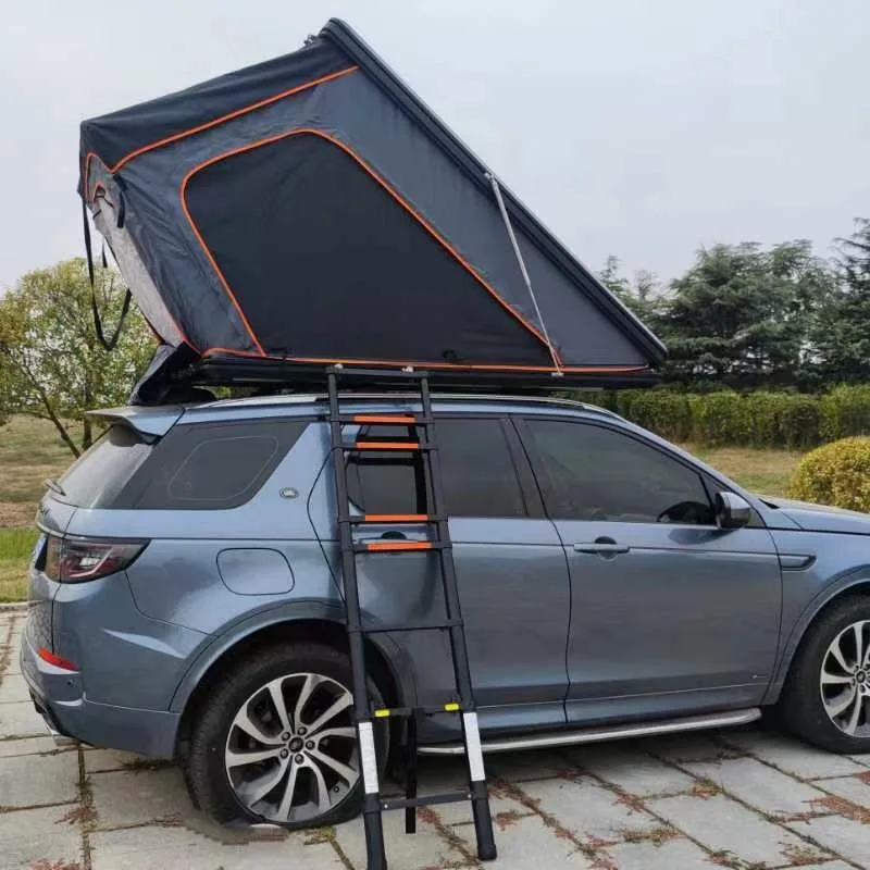 

Outdoor Self-driving Travel Roof Tent Triangle Bracing Design Windproof Waterproof Aluminum Alloy Vehicle Tent