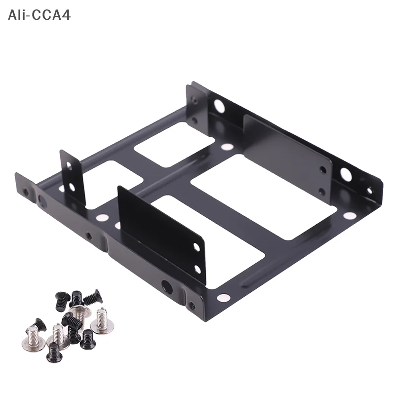 CCA4-Desktop 2.5 To 3.5 Hard Drive Dual Desktop SSD Mounting Bracket Internal Adapter