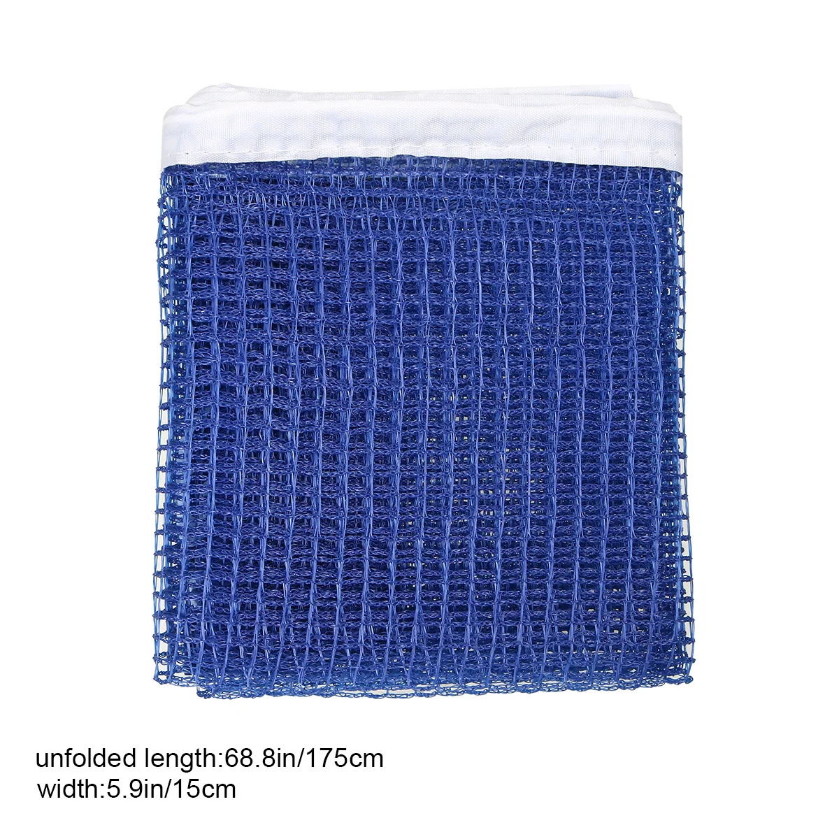 2 قطعة شبكة تنس الطاولة من النايلون، شبكة بونج للاستخدام الداخلي والخارجي، تصميم محمول خفيف الوزن للمكتب والمنزل