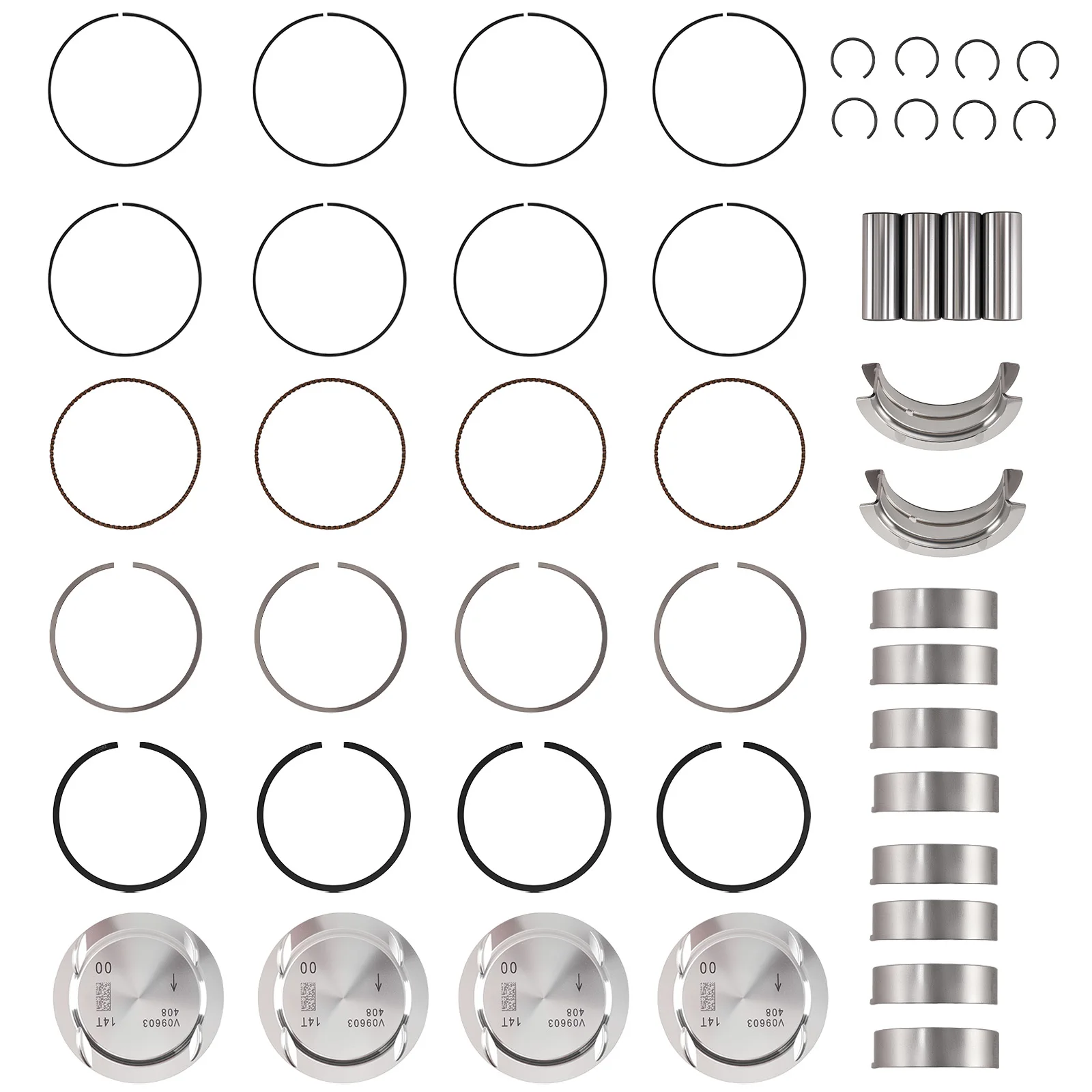 

Aluminum Piston Assembly for Buick Chevrolet Cruze 1.4L 2011-2015 CPW10111