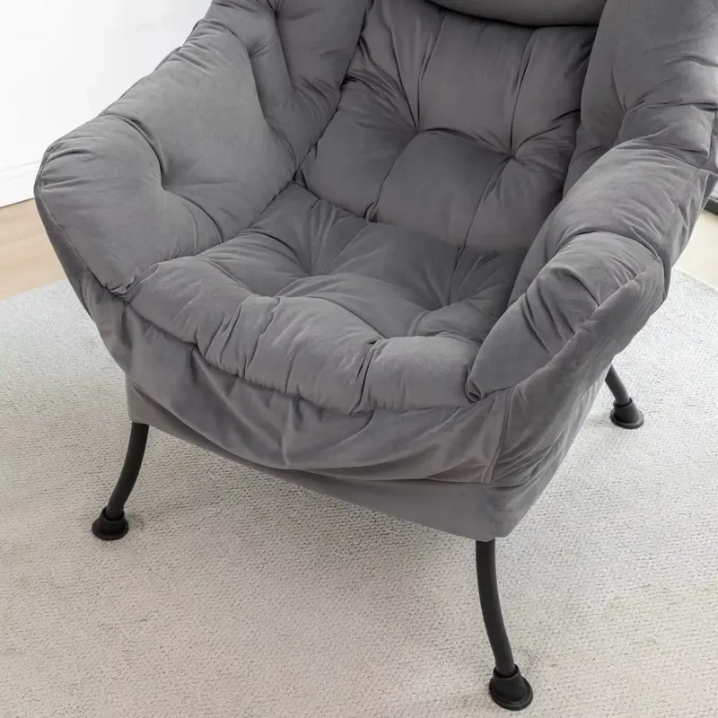 Home Lazy Sofa Chair Internet-Famous Single Student Dormitory Bedroom Small Balcony Recliner Casual Footrest Light