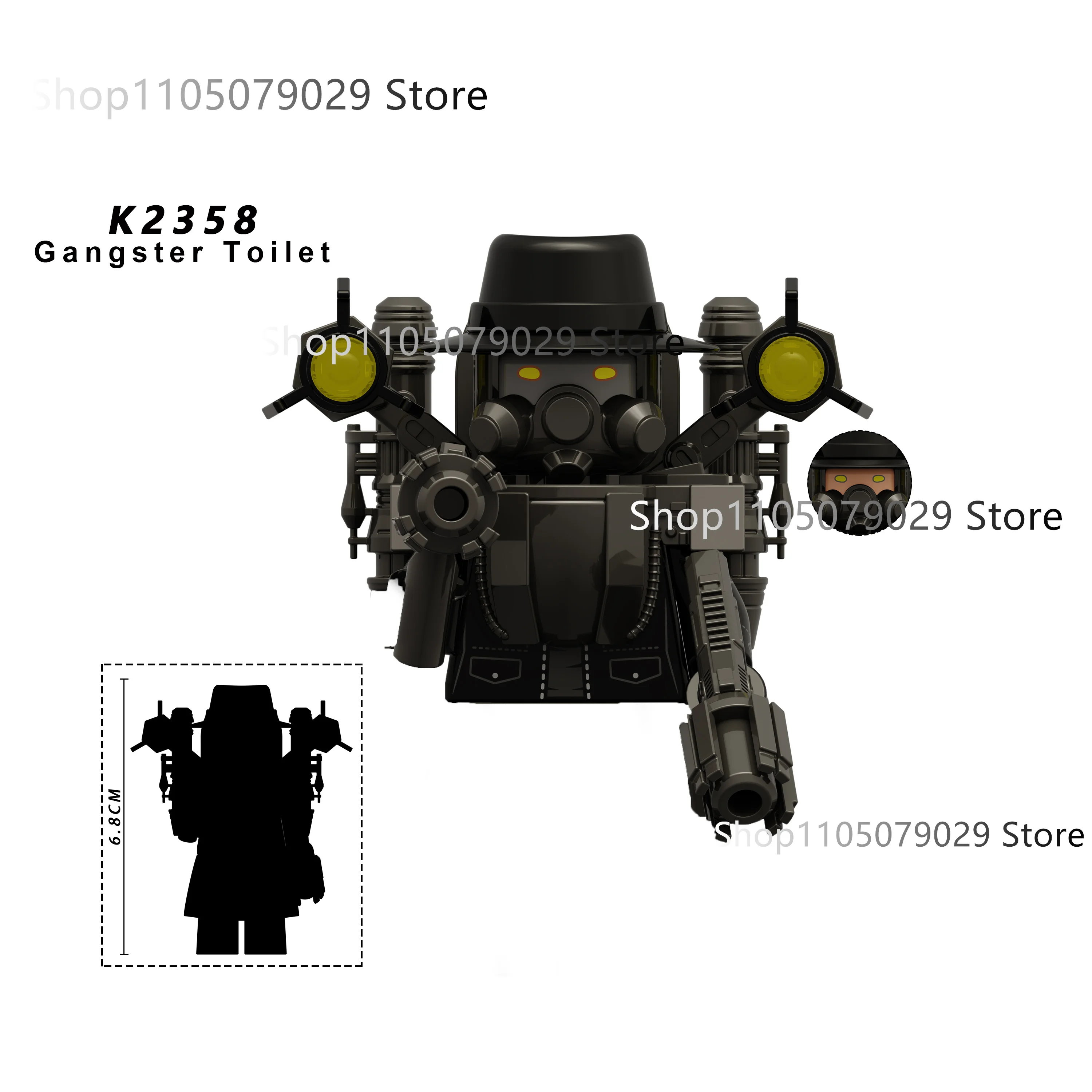 Neue KDL DJ Upgrade Kriegsgeschädigte Skibidi Toilette Mann Figuren Anime Block Spielzeug TvMan Titan Ziegel Modell Spielzeug Für kind Geburtstag Geschenk