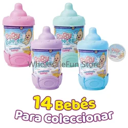 Reborn Toys Miniature Baby Doll Set Reborn Dolls 8cm Baby Buppies 10 Surprise Contagiously Funny mini Soothing Doll Blind Box