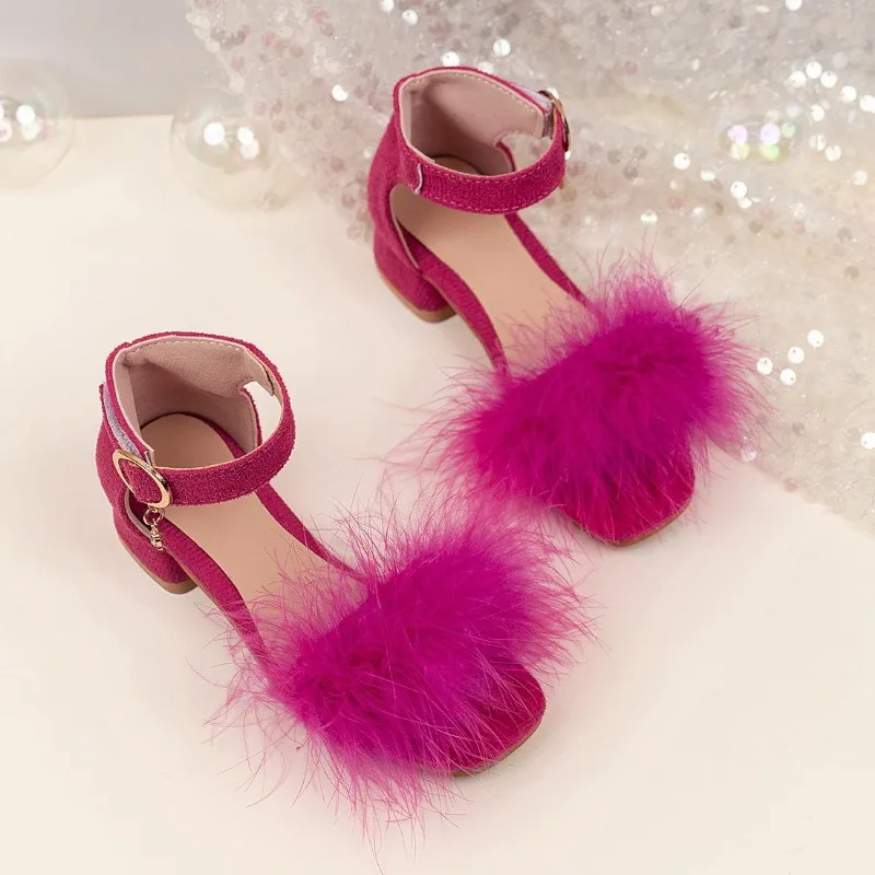 

Детские модные сандалии, корейское издание, новая милая обувь для выступлений для девочек, летняя танцевальная обувь принцессы для милых девочек, универсальные сандалии для вечеринок