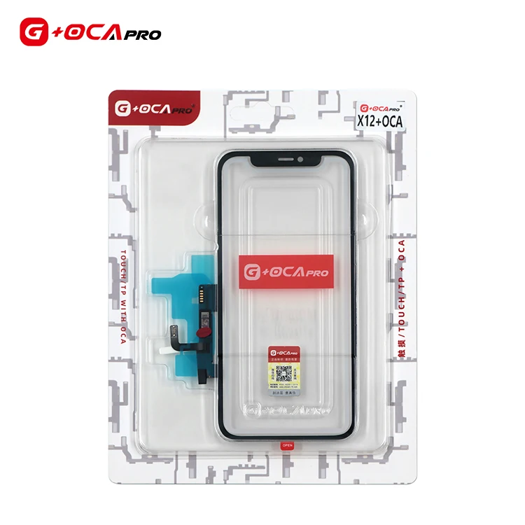Original Front Touch Glass Screen Digitizer for iPhone 11 11pro 12PM Mobile Phone Touch Glass with OCA NO IC replacement parts