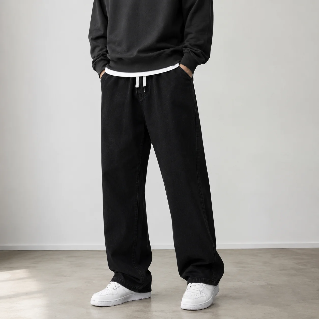 Yıkanmış Denim Kot Erkekler Ge - Men'S Fashion With Baggy Jeans incelemesi ve fiyatı