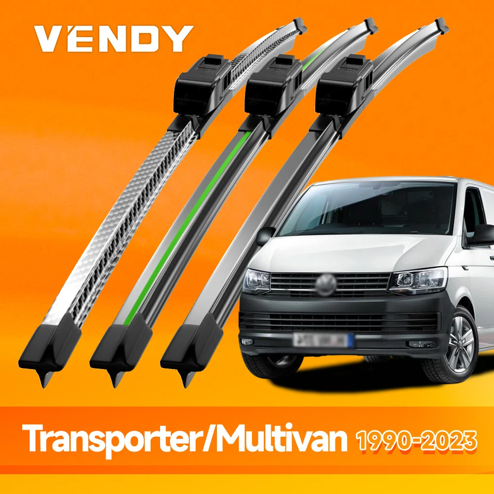 2x para VW Transporter Multivan T4 T5 T6 T7 1990-2023 limpiaparabrisas delantero accesorios de ventana de parabrisas 2007 2014 2015