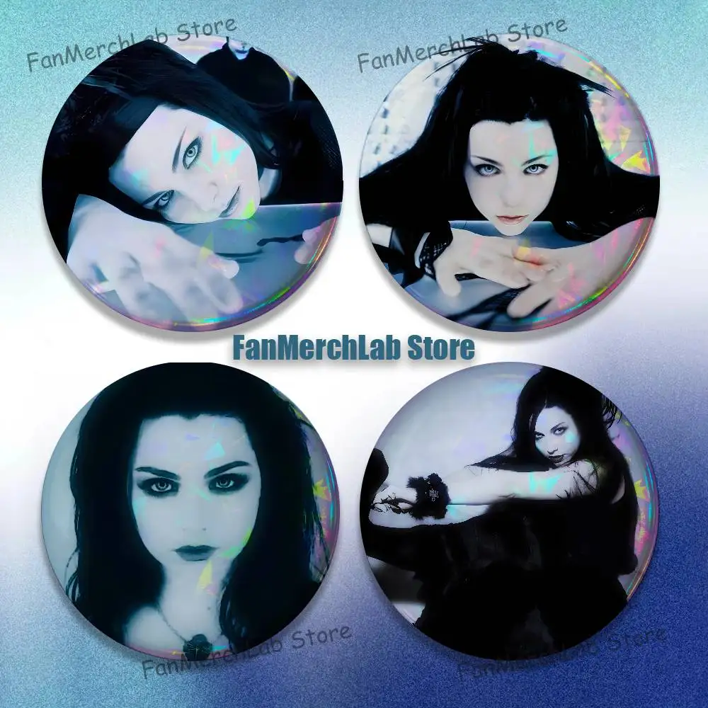

E-Evanescence Fallen A-Amy Lee Badge Cartoon Figure Brooches Cute Enamel Pins for Jewelry Backpack Accessories Gifts