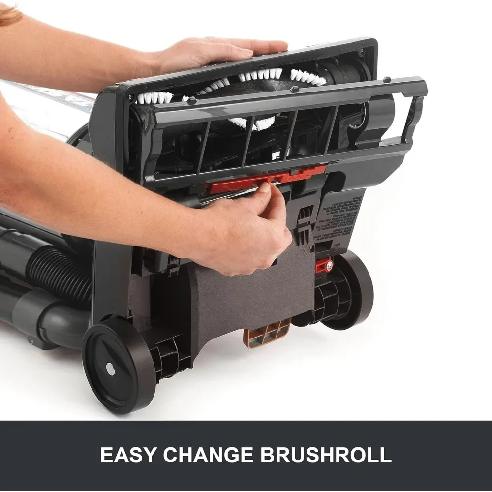 مكنسة كهربائية تستقيم بدون كيس من TaskVac، واقي أثاث خفيف الوزن ومصفى HEPA بدرجة احترافية طويلة الأمد