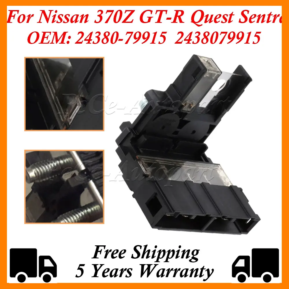 

24380-79915 2438079915 Holder Fusible For Nissan 370Z For GT-R For Quest For Sentra For Infiniti EX35 G37