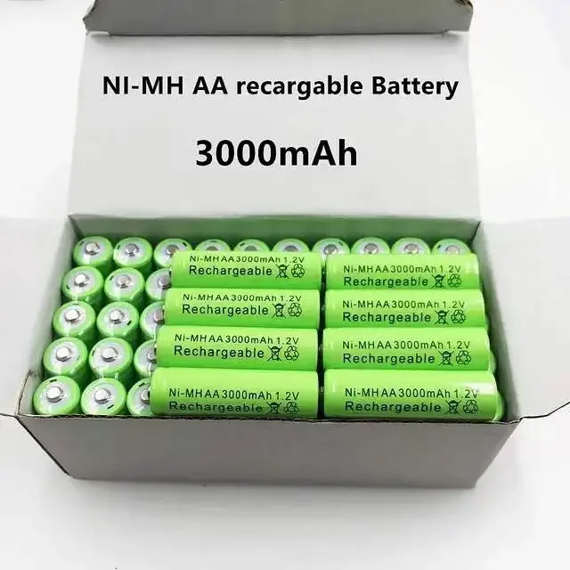 1,2 В 3000 мАч Ni MH AA аккумуляторная батарея типа АА для игрушек-микрофонов и т. д.