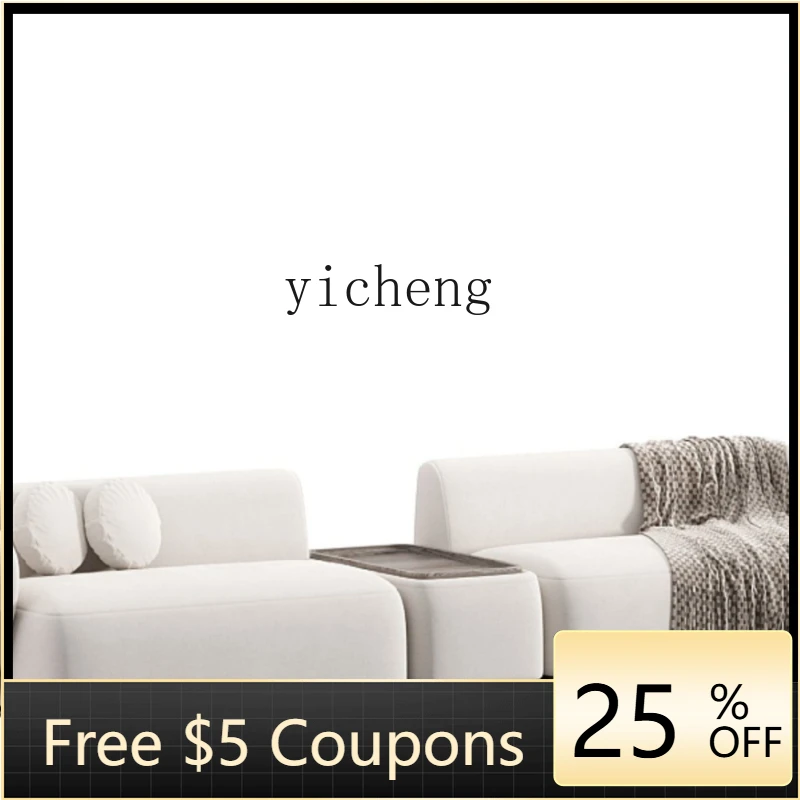 

ZF Minimalist Living Room Sofa New Designer Hotel Exhibition Hall High-End Special-Shaped Fabric Sofa