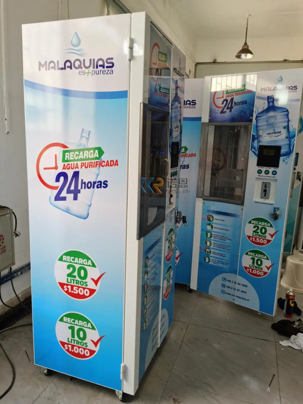 2023 OEM Coin Operated Bottle Purified Water Vending Machine Commercial Automatic Cool Water Vending Equipment for Drinking