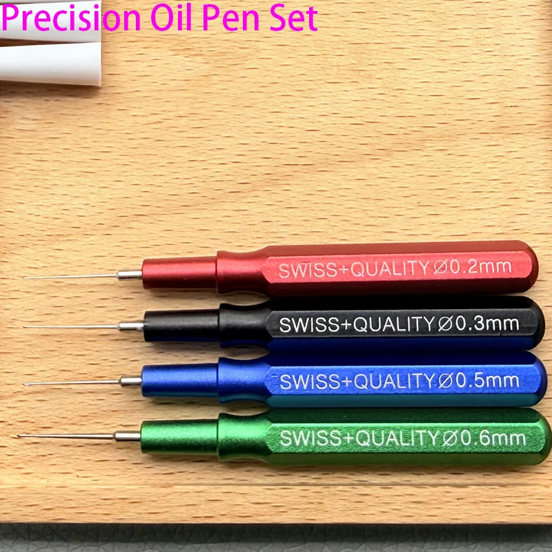 Mod Watch Special Oiler Pen Precision Pointing Oil Pen Metal Handle Watch Repair Maintenance Tool For Watchmakers Movement Tool
