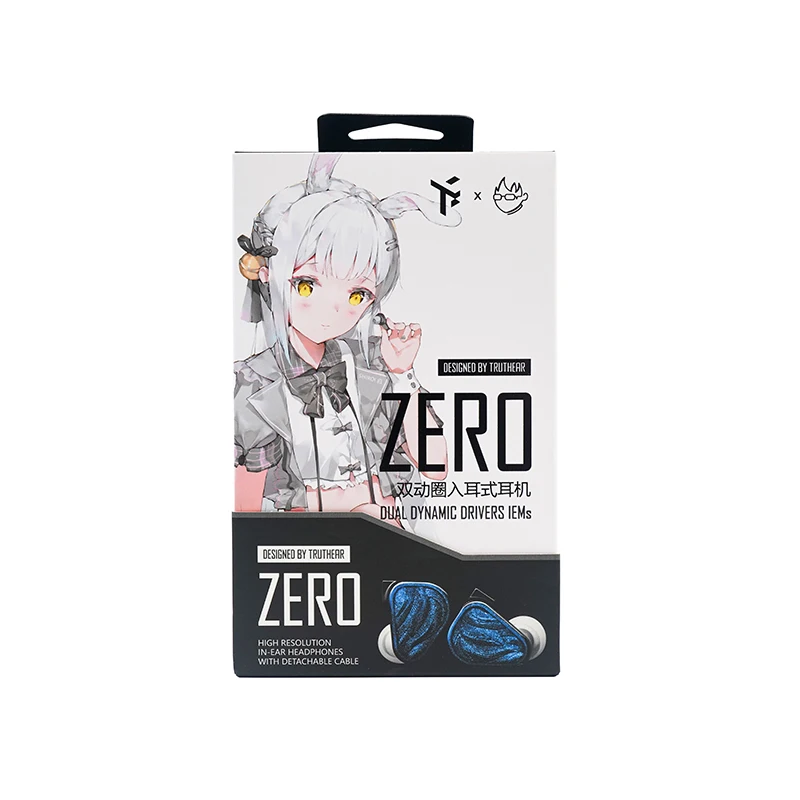 TRUTHEAR X Crinacle ZERO Earphone Dual Dynamic Drivers IEMs with