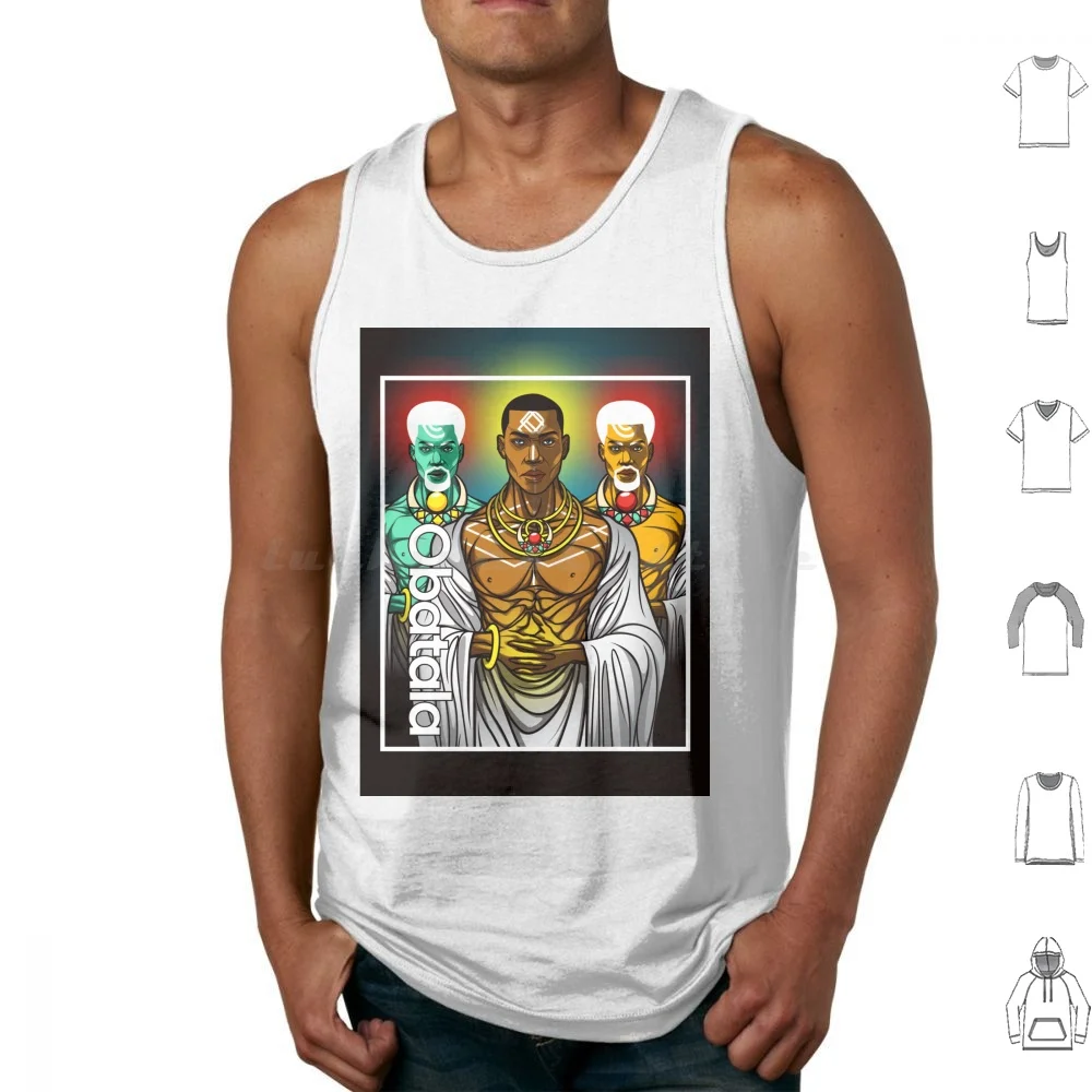 Orisha Obalata Camisetas sin mangas Chaleco sin mangas Obalate Orisha