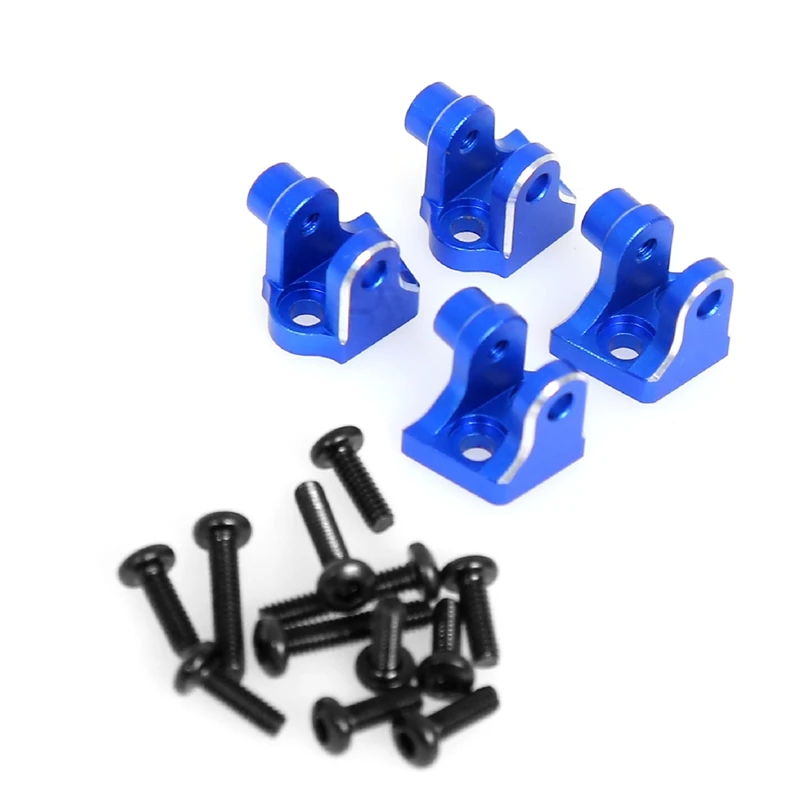 Zestaw do mocowania dolnego drążka kierowniczego do LOSI 1/18 Mini LMT 4X4 Brushed Monster Truck RC Car Upgrade Parts Blue